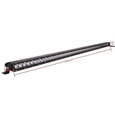 China Hot Selling 51inch 250W Outdoor Single Array LED Light Bar ATV 4x4 Offroad Trucks Outdoor Led Work Light Bar for sale