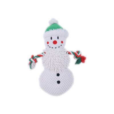 China Viable Promotional Gift Snowman Santa Reindeer Christmas Plush Toys In Bulk for sale