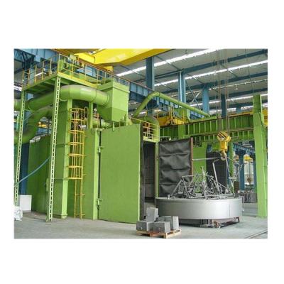 China Factory steel plate shot blasting machine wheel shot blasting machine and painting machine for sale