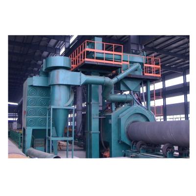 China Factory Steel Pipe Shot Blasting Machine External Steel Pipe Cleaning Machine for sale