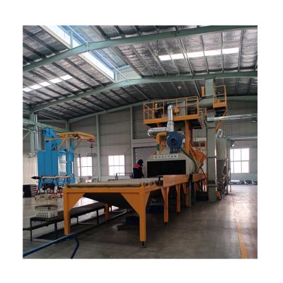 China Factory Q69 Steel Plate Beam Structure Shot Blasting Painting Machine for sale