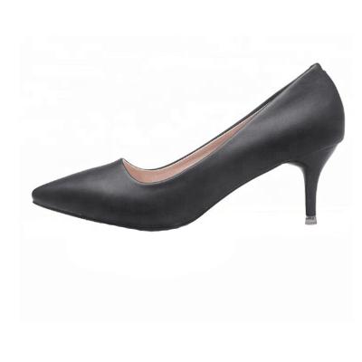 China Breathable Wholesale Slip On Daily Dress Office High Heel [Peep Toe Women Shoes for sale