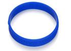 China pms blue adult logo debossed only 202*12*2mm motivational wristbands for sale