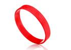 China logo debossed and color filled adult 202*12*2mm silicone bracelets for a case for sale