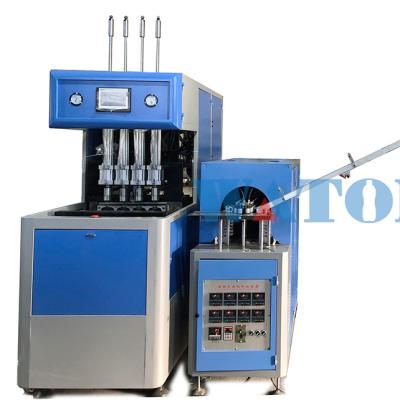 中国 Semi-automatic Plastic Bottle PET Bottle Four-cavity Price Ex-factory Blow Molding Machine 販売のため