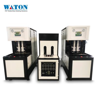 중국 MS-2L2 Four Cavity Cheap Price Semi-automatic Bottle Plastic PET Bottle Blow Molding Machine 판매용