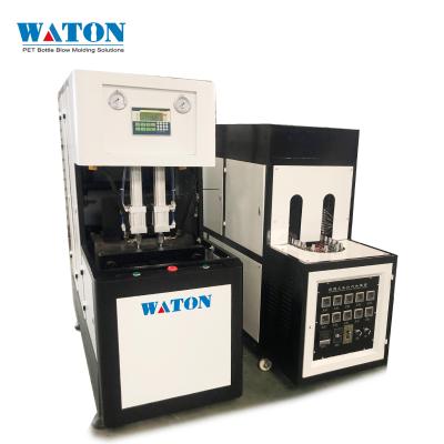 China Semi-automatic Plastic Bottle Blow Molding Machine 2 Cavities Factory Supply Bottle Blow Molding Machine for sale