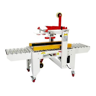 China LIVTER Automatic Food Box Express Press Sealing Machine Electric Carton Strip Machine Sealing Machine for sale