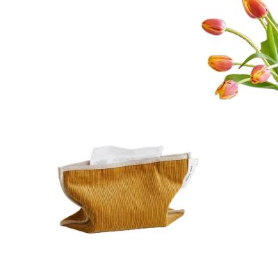 China New arrival especially for high end boxes velvet supermarket tissue paper boxes logo factory retro style customizable spot for sale