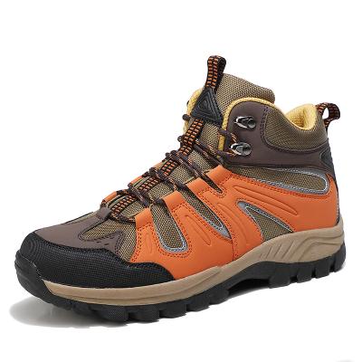 China CUSHIONING 2021 new men's outdoor boots non-slip field hike boots comfortable wear-resistant military men's casual boots for sale