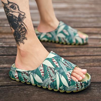 China CUSHIONING Comfortable Thick Bottom Anti-collision Wear-resistant Breathable Non-slip Summer Soft Sandals Couple Slippers Men's Slippers for sale