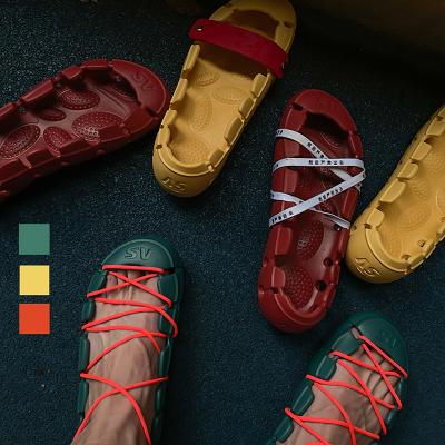 China Couples Sports Round Waterproof Rubber Sandals Walking Fashion Outdoor Sandals Summer Sport Light Water Shoes Men's Sandals for sale