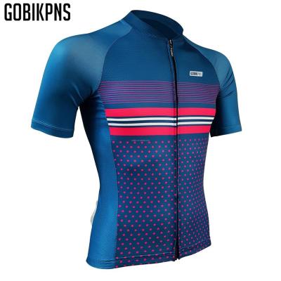 China GOBIKPNS Breathable Factory FDJ Custom Team Logo Cycling Clothing Polyester Fabric Tops Mens Womens Vestidos Cycling Jersey Set for sale