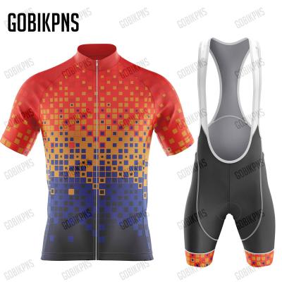 China GOBIKPNS Style Breathable Hot Sale Bike OEM Team Design Men's High Quality 100% Polyester Design Recycle Logo Clothing Custom Cycling for sale