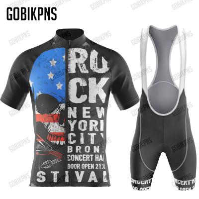 China GOBIKPNS Breathable Customized Quick Dry Shirts Short Sleeves Pro Bike Tank Top Cycling Jersey Cycling Custom for sale