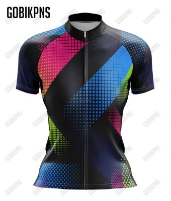 China GOBIKPNS Breathable Women Pro Bike Wear Cycling Jersey Shirt Mountain Clothes Lady Bicycle Cycling Jersey Women for sale