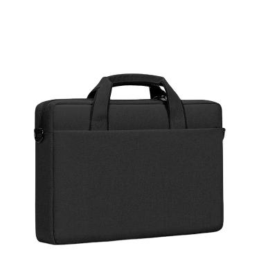 China Expand Capacity Expand Capacity 16 Inch Laptop Bag Briefcase, Oxford Cloth, Waterproof and Shockproof, Lightweight and Fashionable, Black for sale