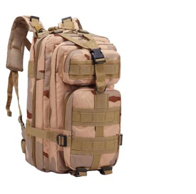 China Waterproof Outdoor Waterproof Backpack Shoulders Bag 30L Sand Color Camouflage for sale