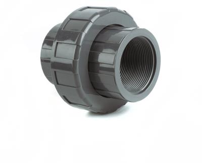 China PVC BSP Female Threaded Fitting Union 1/2