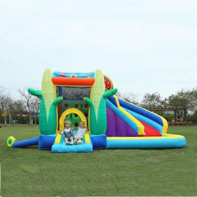 China PVC Factory Outlet Corn Shape Inflatable Combo For Kids for sale