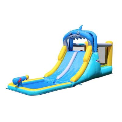 China PVC Outdoor Commercial Kids Inflatable Jumper Jumper Combo With Swimming Pool for sale