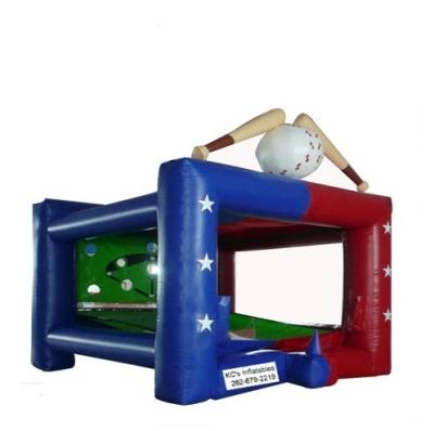 China PVC Interactive Inflatable Games Inflatable Baseball Radar Launch for sale