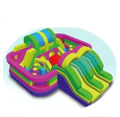 China Hot Selling PVC Outdoor Kids Inflatable Amusement Park for sale