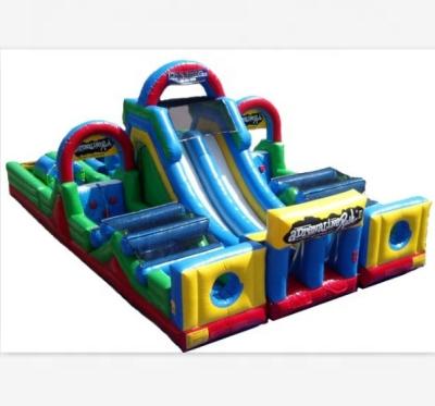 China New PVC Obstacle Course, Adrenaline Rush Inflatable Obstacle Course for sale