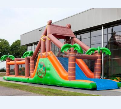 China PVC Commercial Grade Inflatable Attraction Obstacle Course for sale