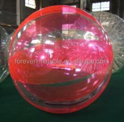 China Inflatable Floating Ball Sports Toys 2M Miameter 1.0MM PVC Or TPU Water for sale