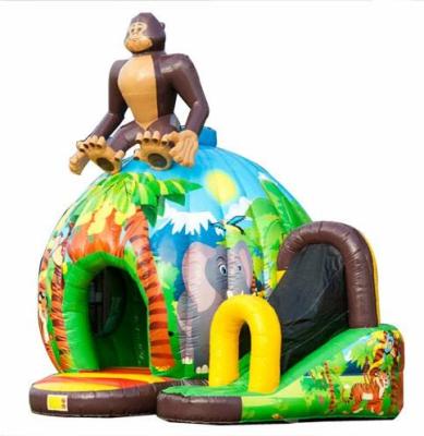 China 2020 PVC Factory Outlet Inflatable Monkey Horse Bounce for sale