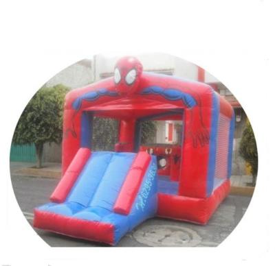 China PVC new design spiderman inflatable bounce house for sale