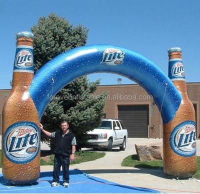 China PVC or Oxford Cloth Modern Portable Beer Inflatable Advertising Arch for sale