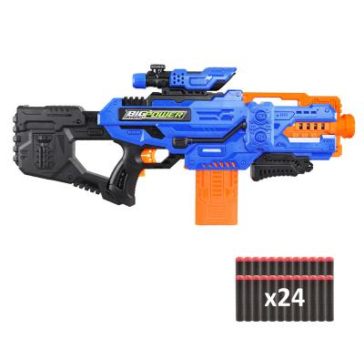 China Electronic Airsoft Toy Plastic Soft Gun Toy Foam Kids Soft Plastic Bullet Safe Gun for sale