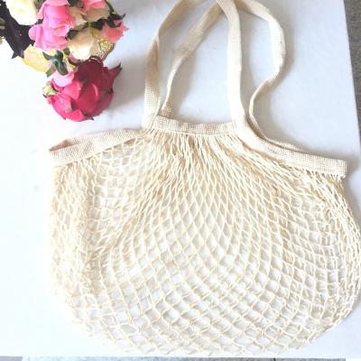 China Reusable Eco-friendly Organic Cotton Mesh Bag For Supermarkets To Buy Vegetables And Fruits for sale