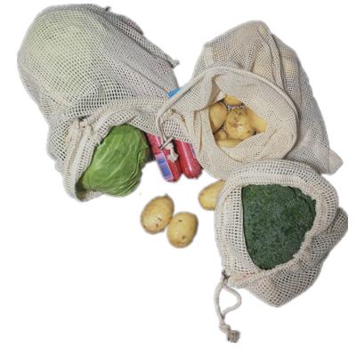 China Rope Handle Storage Biodegradable Washable Shopping Commodity Bags Reusable Natural Commodity Cloth Bags for sale