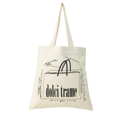 China Customized Printing 100% Eco-friendly Cotton Canvas Tote Bag for sale