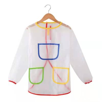 China 2021 hot sales cleaning painting art anti-pollution apron long-sleeved and waterproof painting clothing for sale