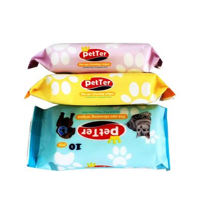 China Small Animals Manufactures Cosmetic Pets Wipe Pet Shampoo Wipes Medicated Pet Wipe for sale