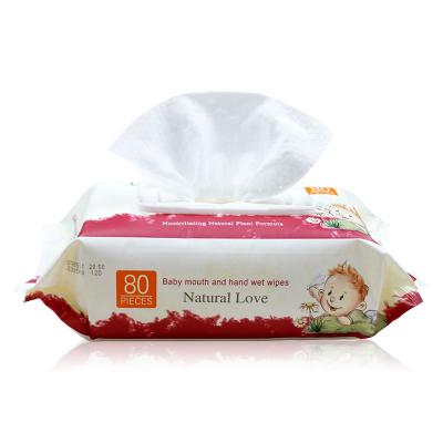 China 80Pcs Children Cleaning Wet Water Based Diaper I Manufacturers Remover With Five Star Best Brand Of Baby Wipes for sale