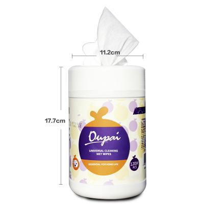 China Lemon Barrel Label Logo Color Color Biodegradable Eco-Friendly Bucket Heavy Duty Industrial Cleaning Cloth Face Dry Fresh Wet Organic Cloth for sale