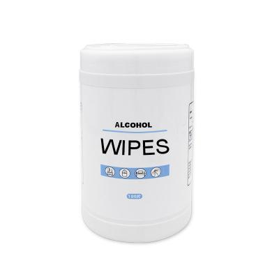 China Wet Cleaning 100Pcs in Canister Barrel Tube Cloth Lid Baby Canada Best Wipes for sale