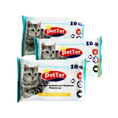 China Small Animals Custom Organic Pet Wipes Pet Wipes For Dogs for sale