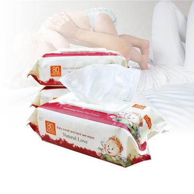 China Nonwoven Newborn Baby Cleaning Wipes Cloths 10Pcs Bulk 80 Pieces Natural Care Scented Microfiber Cloths Without Aloe Diaper for sale