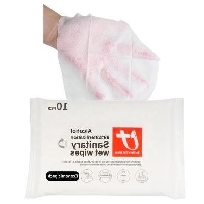 China Disposable Cleaning Soft Wet Cloths Individually Wrap Dispenser Keyboard Pogies Dog Makeup Containers Disposable Adult Cloth for sale