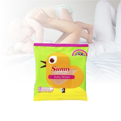 China Baby Skin Cleansing Instock Wholesale Organic Wet Cloth Baby Korea Safe Wipes Child Clean Cloth For Unscented Canister With Aloe Sample for sale