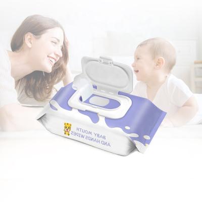 China Private Label Cleaning Wet Baby Wipes OEM Factory Hot Sale Wholesale Adult Flushable Wipes Reusable Magic Organic Cotton Moisture Towels for sale