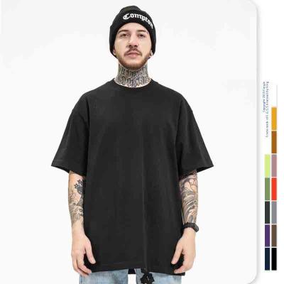 China High Quality Custom New Arrival Hot Seller New Arrival Multicolor Casual Men's T-Shirts T-Shirts 230g Simple T-shirt Men Plus White for sale