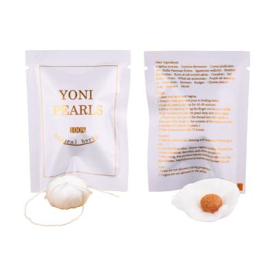 China Yoni Detox Hot Sales Yoni Detox Pearl Net Point Female Vaginal Tampon for sale