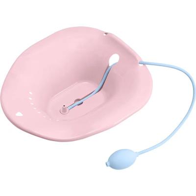 China Feminine Yoni Health Care Yoni Bath Seat Eco-friendly Plastic Vaginal Tub Steaming Seat No Squat Basin For Postpartum Bath Yoni Steam Tub for sale